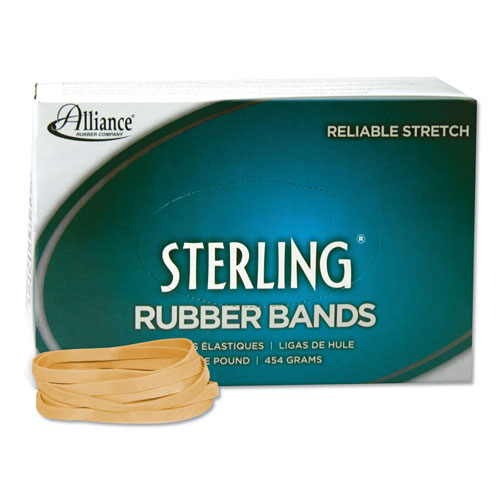 Alliance Rubber Sterling Rubber Bands, Size 64, 0.03" Gauge, Crepe, 1 lb Box, 425/Box