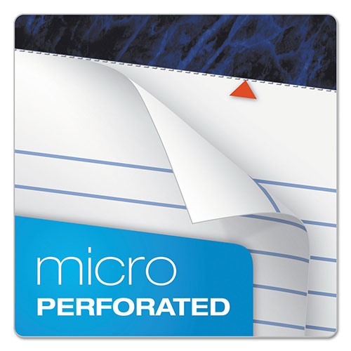 Ampad Gold Fibre Quality Writing Pads, Wide/Legal Rule, 50 White 8.5 x 11.75 Sheets, Dozen