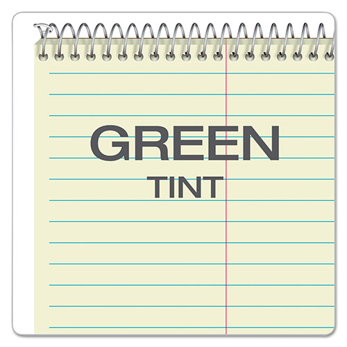 Ampad Steno Pads, Gregg Rule, Tan Cover, 80 Green-Tint 6 x 9 Sheets