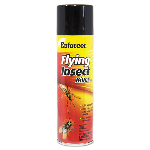 Enforcer Flying Insect Killer, 16 oz Aerosol Can, 12/Carton
