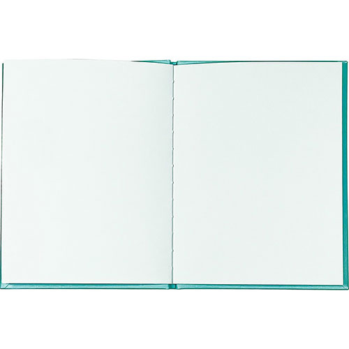Ashley Hardcover Blank Book, Blue