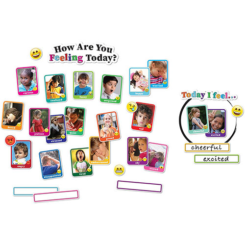 Ashley Smart Poly Picture Emotions Mini Set - Skill Learning: Interactive Learning, Emotion, Educational - 100 / Carton