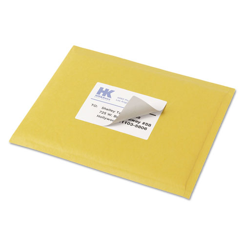 Avery Shipping Labels w/ TrueBlock Technology, Laser Printers, 3.5 x 5, White, 4/Sheet, 100 Sheets/Box