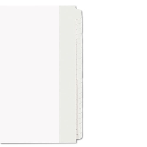 Avery Blank Tab Legal Exhibit Index Divider Set, 25-Tab, Letter, White, Set of 25