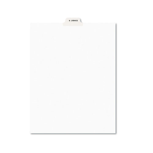 Avery Avery-Style Preprinted Legal Bottom Tab Dividers, Exhibit R, Letter, 25/Pack
