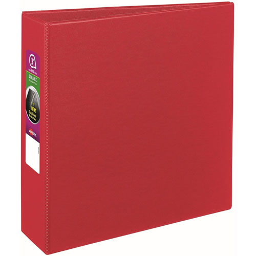 Avery Durable Non-View Binder with DuraHinge and Slant Rings, 3 Rings, 3