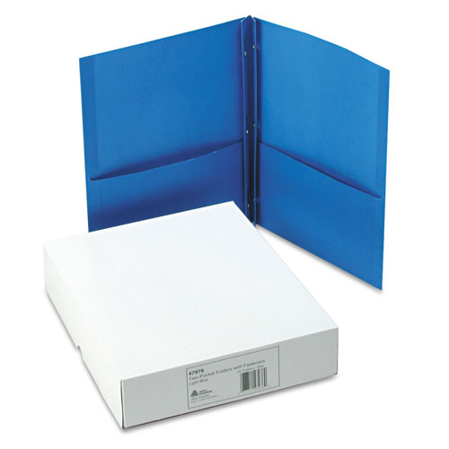 Avery Two-Pocket Folder, Prong Fastener, Letter, 1/2