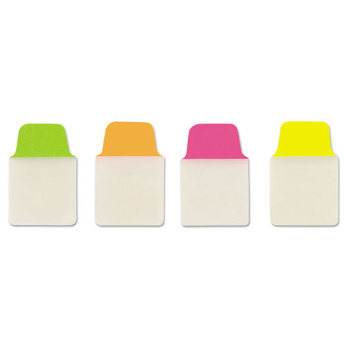 Avery Ultra Tabs Repositionable Mini Tabs, 1/5-Cut Tabs, Assorted Neon, 1