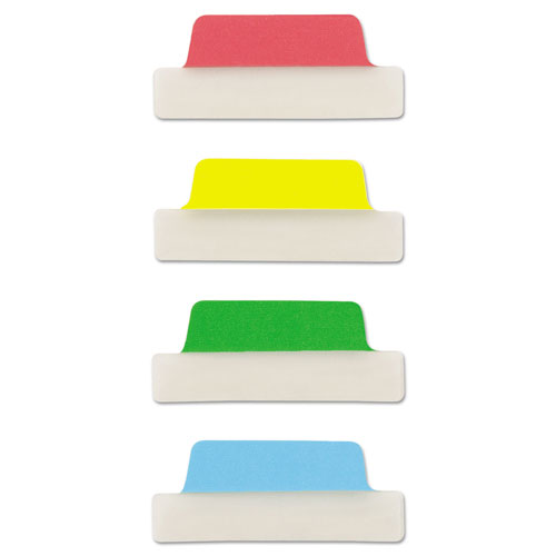 Avery Ultra Tabs Repositionable Margin Tabs, 1/5-Cut Tabs, Assorted Primary Colors, 2.5