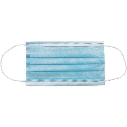 Advantus Non-Medical Disposable Face Masks, One Size, Blue, Pack Of 50