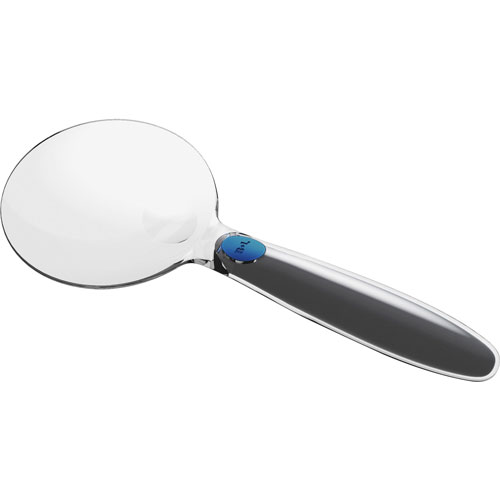 Bausch & Lomb Rimless Handheld Round LED Magnifying Glass, 3.5"