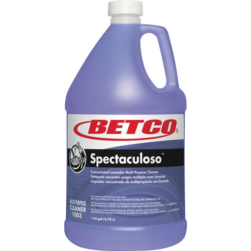 Betco Spectaculoso Lavender General Cleaner - Concentrate - 128 fl oz (4 quart) - 4 / Carton - Purple