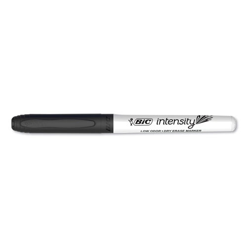 Bic Intensity Low Odor Dry Erase Marker, Fine Bullet Tip, Black, 175/Carton