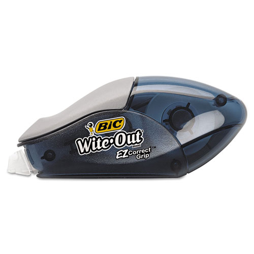 Bic Wite-Out EZ Correct Grip Correction Tape, NonRefill, 1/6