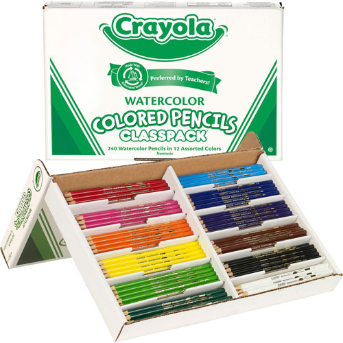 Crayola Watercolor Pencil Classpack