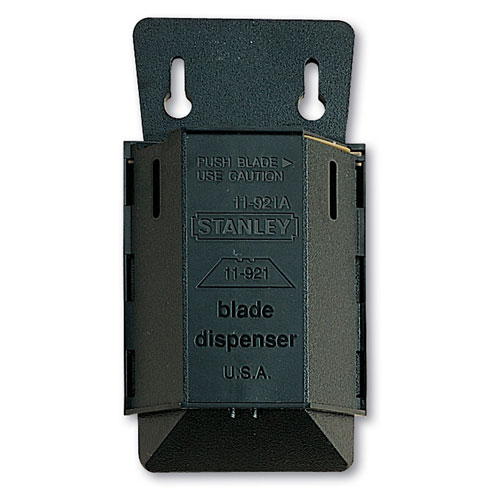 Stanley Bostitch Wall Mount Utility Knife Blade Dispenser w/Blades, 100/Pack