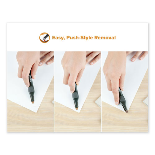 Stanley Bostitch Professional Magnetic Push-Style Staple Remover, Black