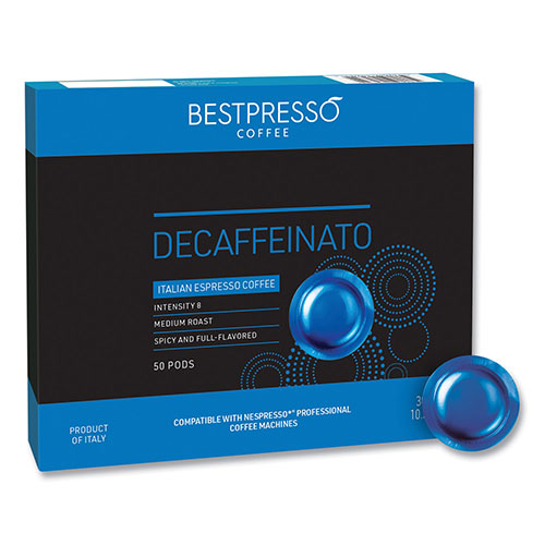 tofu Dwelling Vedrørende Bestpresso® Nespresso Professional Decaffeinato Coffee Pods | 0.21 oz,  50/Box | BPSBST18969 | ReStockIt.com