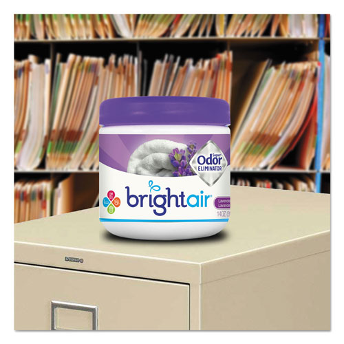 Bright Air Super Odor Eliminator, Lavender and Fresh Linen, Purple, 14 oz