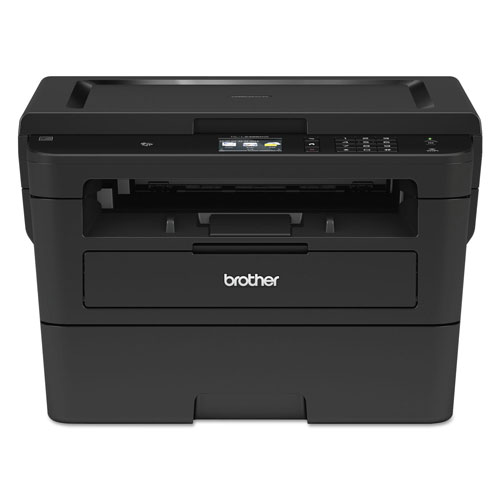 Brother HLL2395DW Monochrome Laser Printer with Convenient Flatbed Copy & Scan, 2.7" Color Touchscreen, Duplex and Wireless Printing