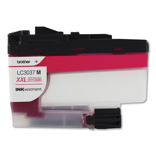 Brother LC3037M INKvestment Super High-Yield Ink, 1500 Page-Yield, Magenta