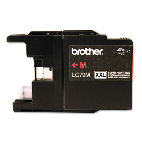 Brother LC79M Innobella Super High-Yield Ink, 1200 Page-Yield, Magenta