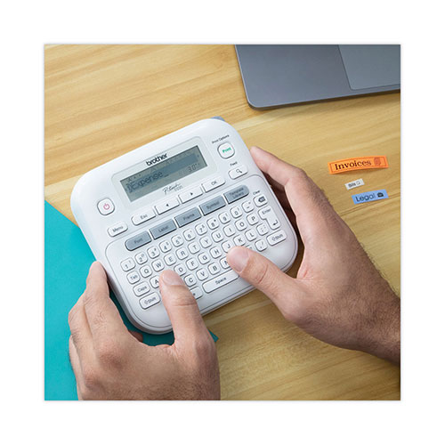 Brother P-Touch PT-D220 Label Maker, 2 Lines, 3.9 x 9.3 x 10.2