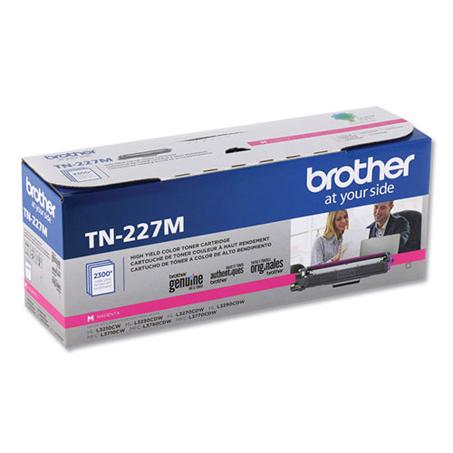 Brother TN227M High-Yield Toner, 2300 Page-Yield, Magenta
