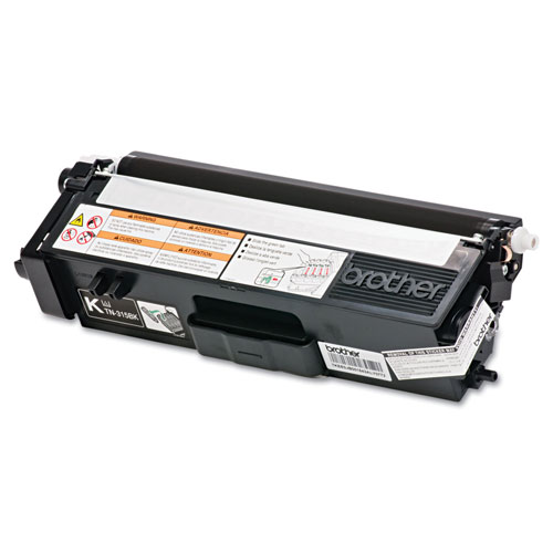Brother TN315BK High-Yield Toner, 6000 Page-Yield, Black