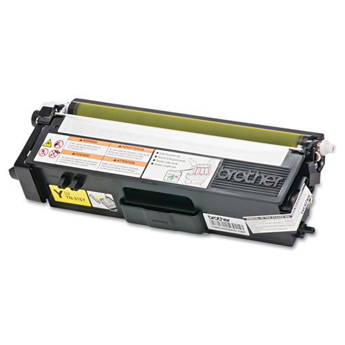 Brother TN315Y High-Yield Toner, 3500 Page-Yield, Yellow