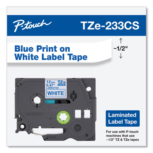 Brother TZe Laminated Removable Label Tapes, 0.47