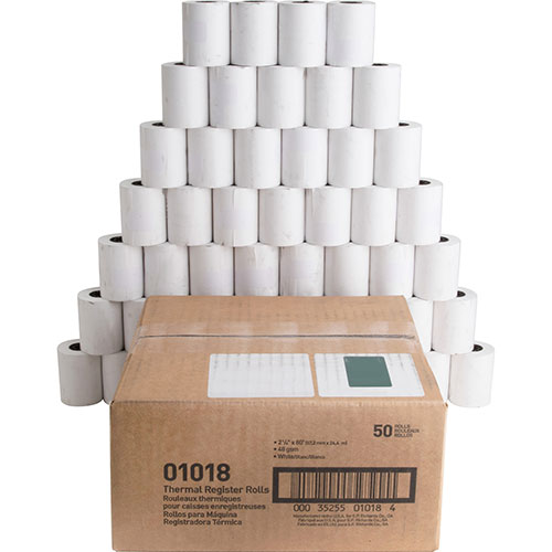 Business Source Thermal Paper Roll, 2-1/4