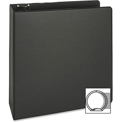 Business Source 35% Recycled D-Ring Binder, 3
