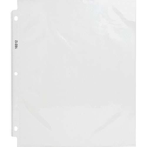Business Source Top Loading Sheet Protector, Clear