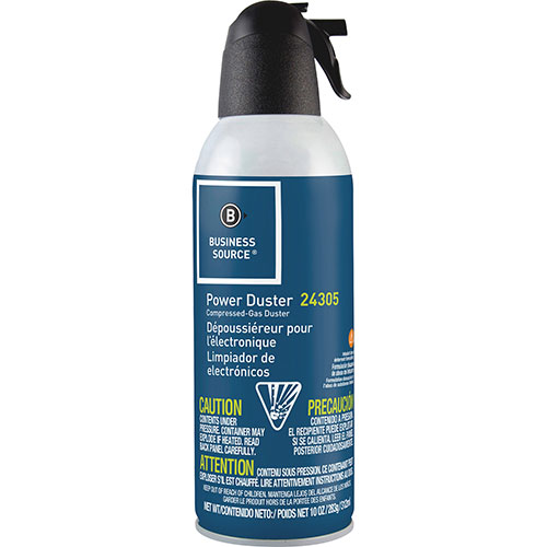 Business Source Air Duster Cleaner, Moisture-free/Ozone Safe, 10 oz., 6/PK