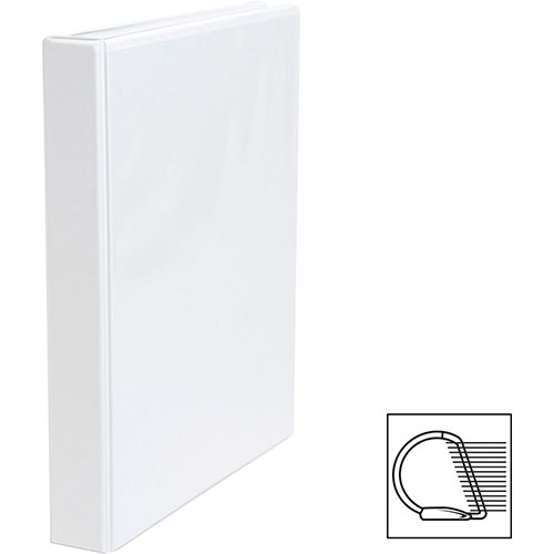 Business Source D-Ring Binders with Pockets, 1
