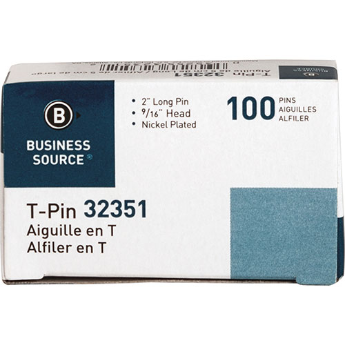 Business Source T-Pins, 9/16