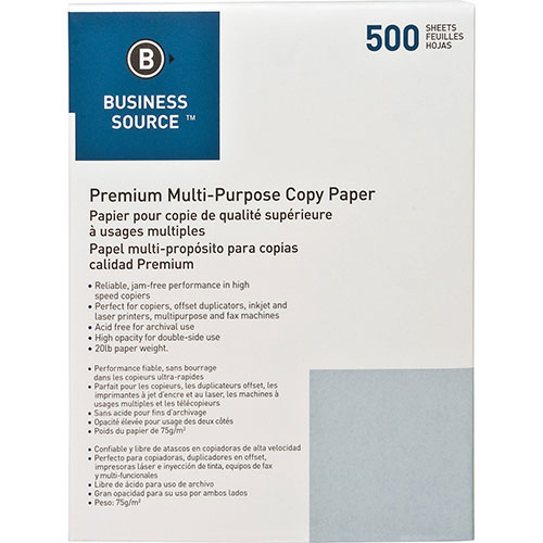 Business Source Multipurpose Copy Paper