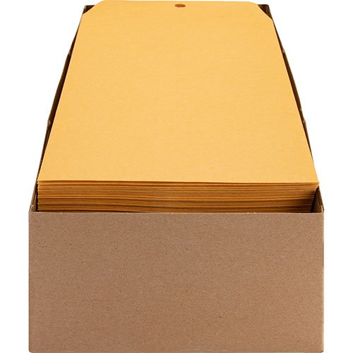 Business Source Clasp Envelopes, 28 lb., 6" x 9", Brown Kraft