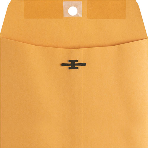 Business Source Clasp Envelopes, 28 lb., 6" x 9", Brown Kraft
