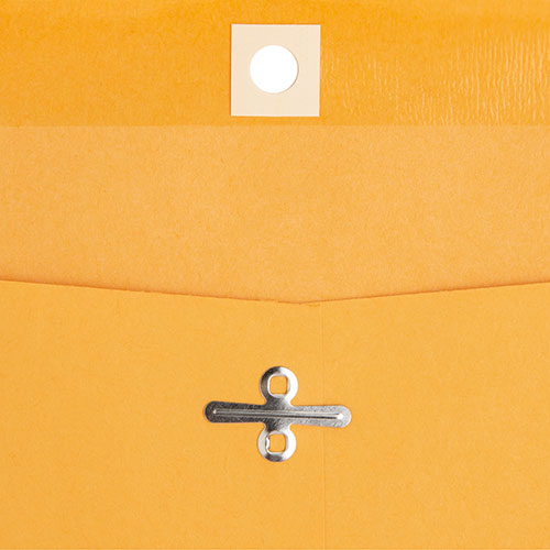Business Source Clasp Envelopes, 28 lb., 9" x 12", Brown Kraft