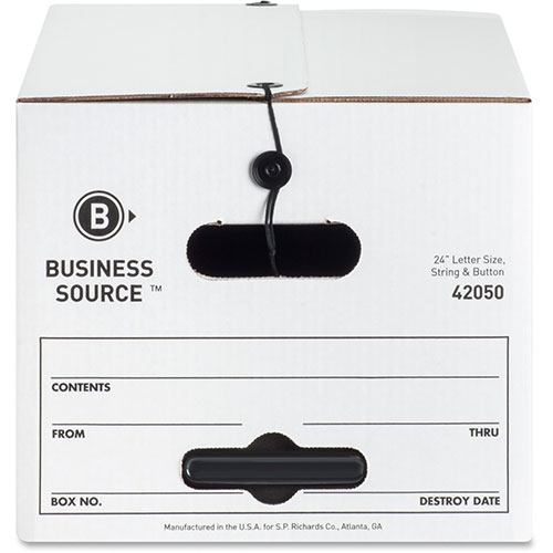 Business Source Storage Boxes, Letter, 12