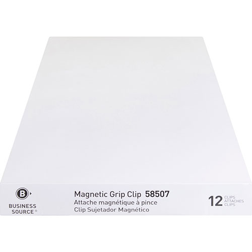 Business Source Magnetic Clips,Display Pack,Sz 2,2-1/4