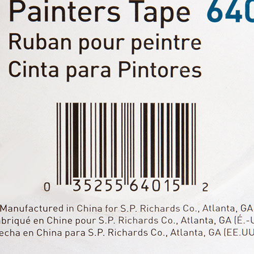 Business Source Painters Tape, Multisurface, 1
