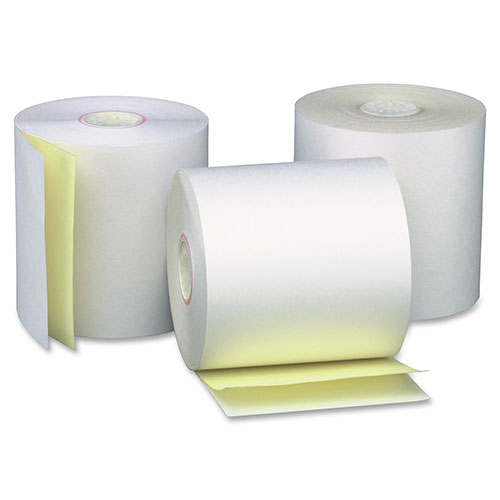 Business Source Carbonless Paper Rolls, 2-Ply, 3