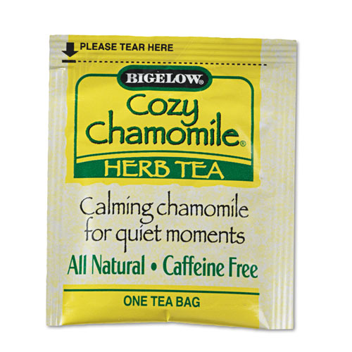 Bigelow Tea Company Single Flavor Tea, Cozy Chamomile, 28 Bags/Box