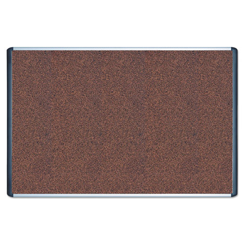 MasterVision™ Tech Cork Board, 48x72 Silver/Black Frame