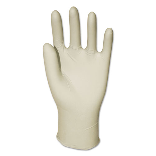 Boardwalk Powder-Free Synthetic Vinyl Gloves, Small, Cream, 4 mil, 1,000/Carton