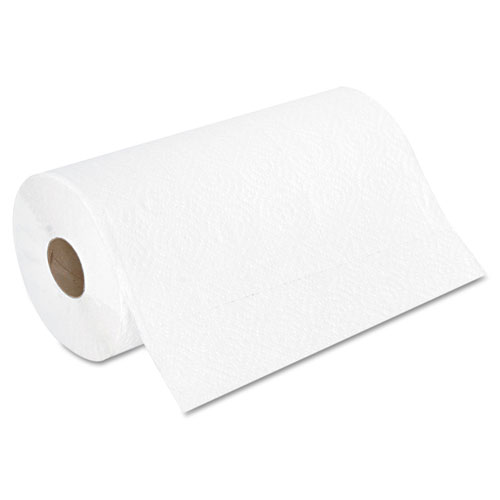 Boardwalk Household Perforated Paper Towel Rolls, 2-Ply, 11 x 8.5, White, 250/Roll, 12 Rolls/Carton