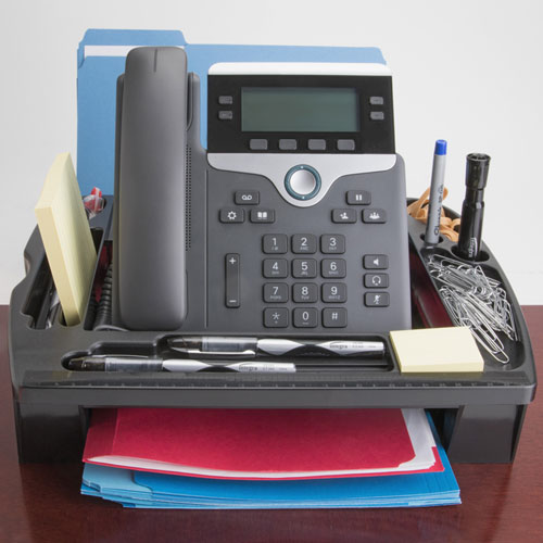 Compucessory 55200 Telephone Stand And Organizer, 11 1/2"x9 1/2"x5", Black